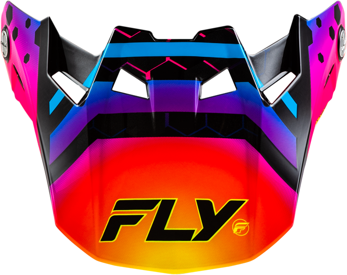 FORMULA CC TEKTONIC VISOR BLACK/SUNSET XL/2X 73-4342 image 1