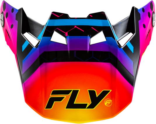 FORMULA CC TEKTONIC VISOR BLACK/SUNSET XL/2X 73-4342 image 1