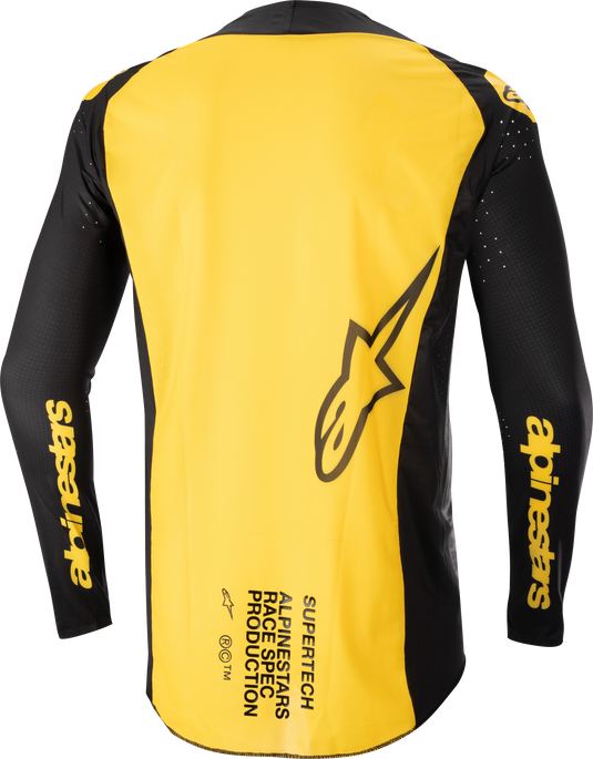 SUPERTECH WARD JERSEY BLACK/YELLOW SM 3763224-15-S image 2