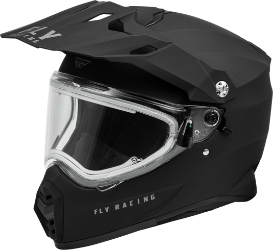 TREKKER CW SOLID HELMET ELEC SHLD MATTE BLACK XL 73-31366X image 1