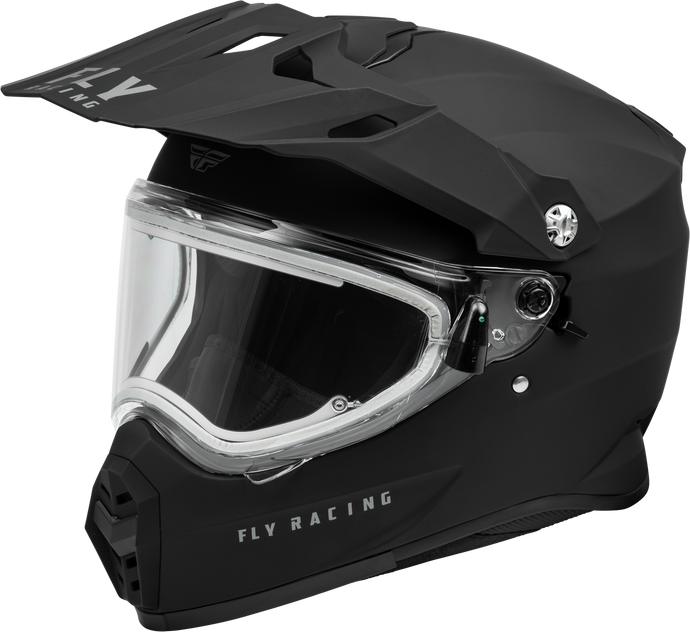 TREKKER CW SOLID HELMET ELEC SHLD MATTE BLACK MD 73-31366M image 1