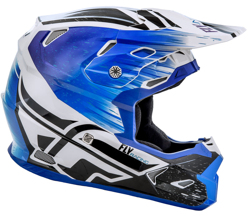 Load image into Gallery viewer, TOXIN RESIN HELMET BLACK/BLUE XL 73-8523-8-X image 2
