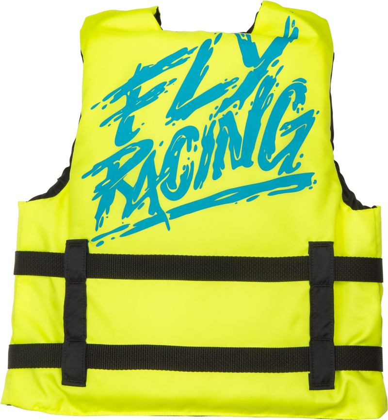 Load image into Gallery viewer, YOUTH FLOTATION VEST HI-VIS/BLUE 221-30331 image 2
