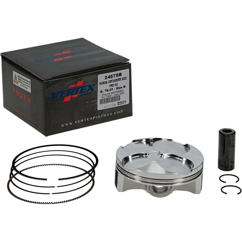Load image into Gallery viewer, PISTON KIT HC FORGED 78.97/STD 14.4:1 HON 24579B image 2
