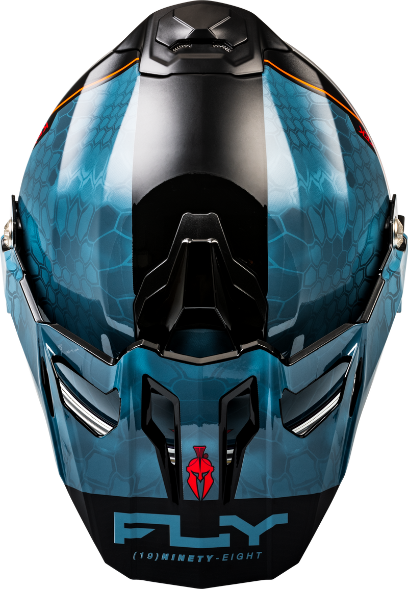 Load image into Gallery viewer, TREKKER KRYPTEK CONCEAL HELMET SLATE/BLACK/RED XS 73-7030XS image 3
