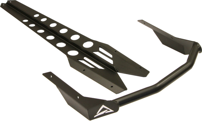 BUMPER REAR S-D GEN 4 154 TRACK FLAT BLACK SDRB460-FBK image 1