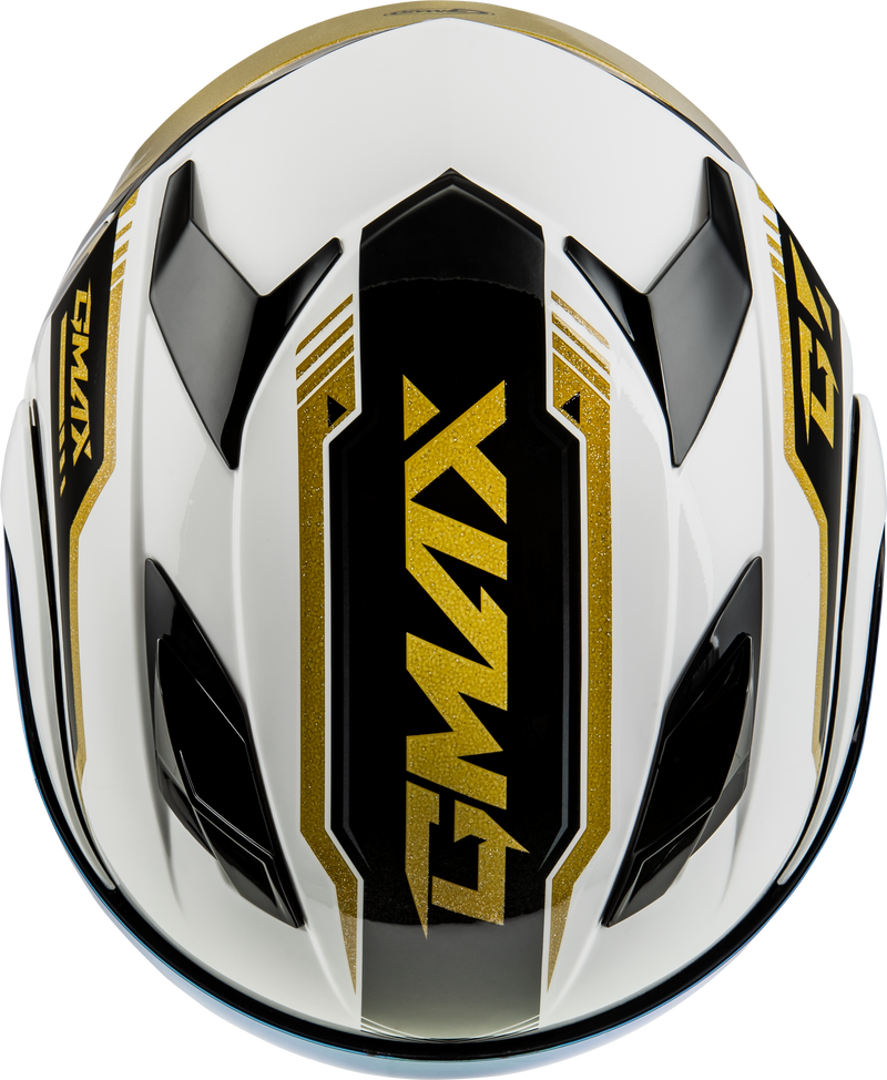 Load image into Gallery viewer, MD-01 VOLTA HELMET WHITE/GOLD/BLACK METALLIC LG M101381296 image 3
