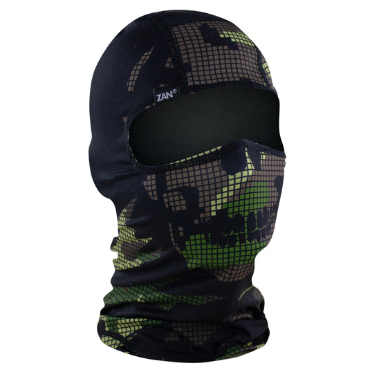 POLYESTER  BALACLAVA DIGI WOODLAND CAMO SKULL WBP594 image 1