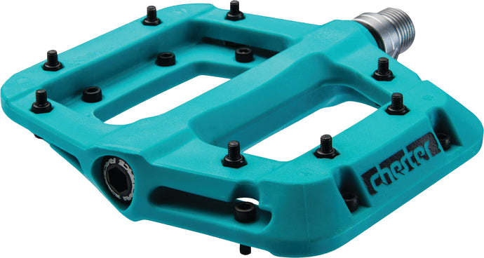 CHESTER PEDALS COMPOSITE REPLACEABLE PINS TURQUOISE PD16CHETUQ image 1