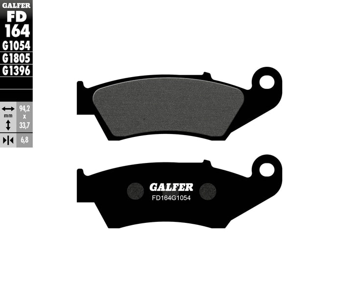 BRAKE PADS SEMI METALLIC FD164G1054 FD164G1054 image 1