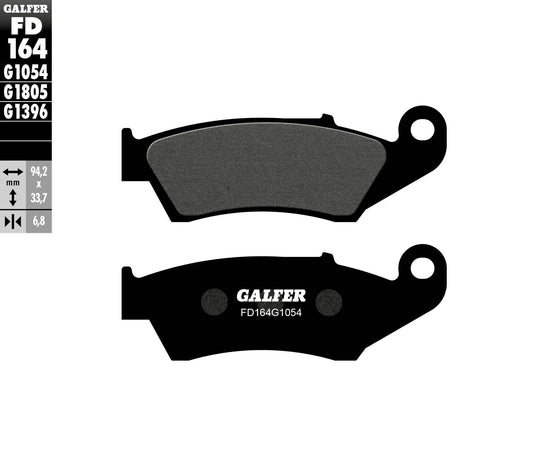BRAKE PADS SEMI METALLIC FD164G1054 FD164G1054 image 1