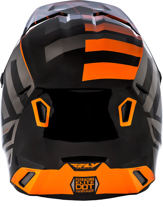 ELITE COLD WEATHER INTERLACE HELMET ORANGE/BLACK XS 73-4942-4-XS image 2