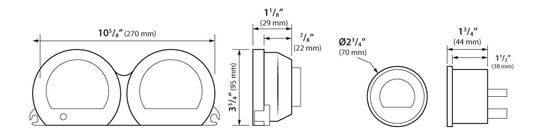 HD-03 SERIES GAUGE `14-22 FLH FLT BA064902 image 2