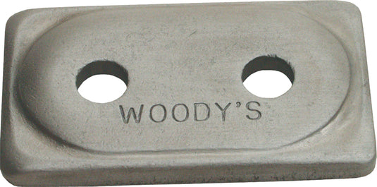 DIGGER SUPPORT PLATES DOUBLE ALUM. 5/16