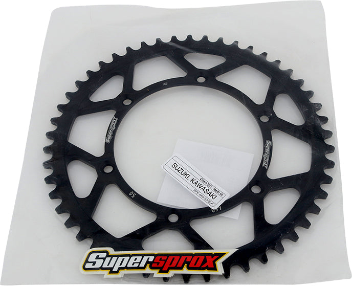 Load image into Gallery viewer, REAR SPROCKET STEEL 50T-520 BLK KAW RFE-460-50-BLK image 4
