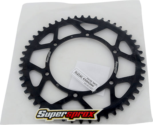 REAR SPROCKET STEEL 50T-520 BLK KAW RFE-460-50-BLK image 4