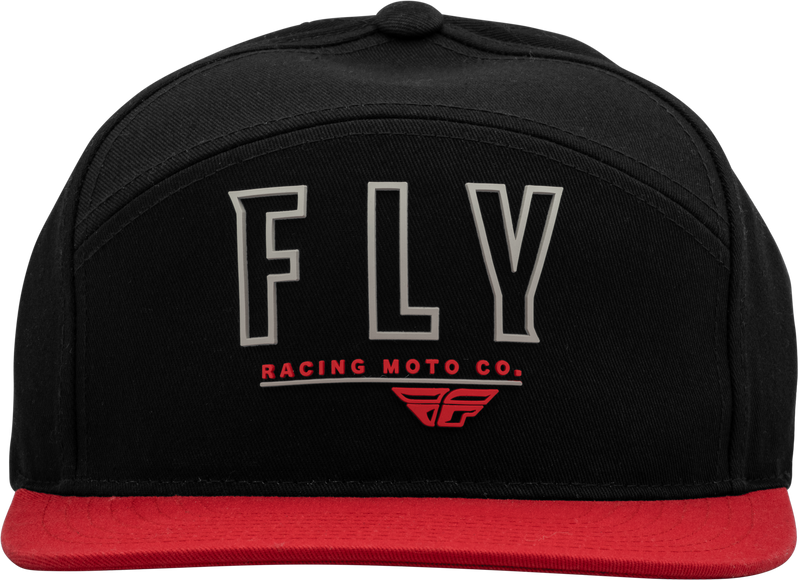 Load image into Gallery viewer, FLY SKYLINE HAT BLACK/RED 351-0026 image 2
