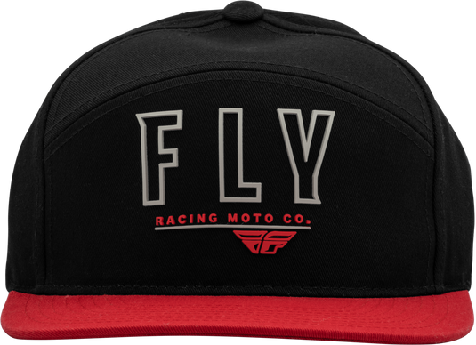 FLY SKYLINE HAT BLACK/RED 351-0026 image 2