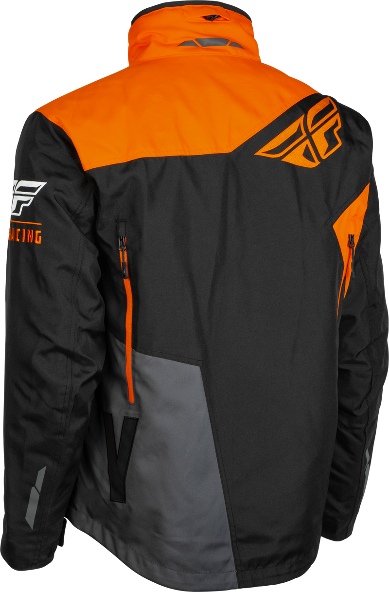 Load image into Gallery viewer, YOUTH SNX PRO JACKET BLACK/GREY/ORANGE YXS 470-4118YXS image 2
