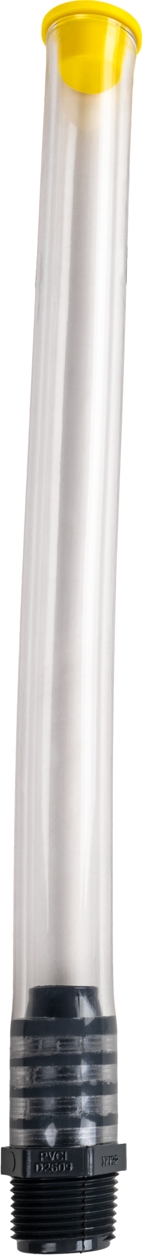 FILLER HOSE PUSH-IN PLUG CLEAR 12