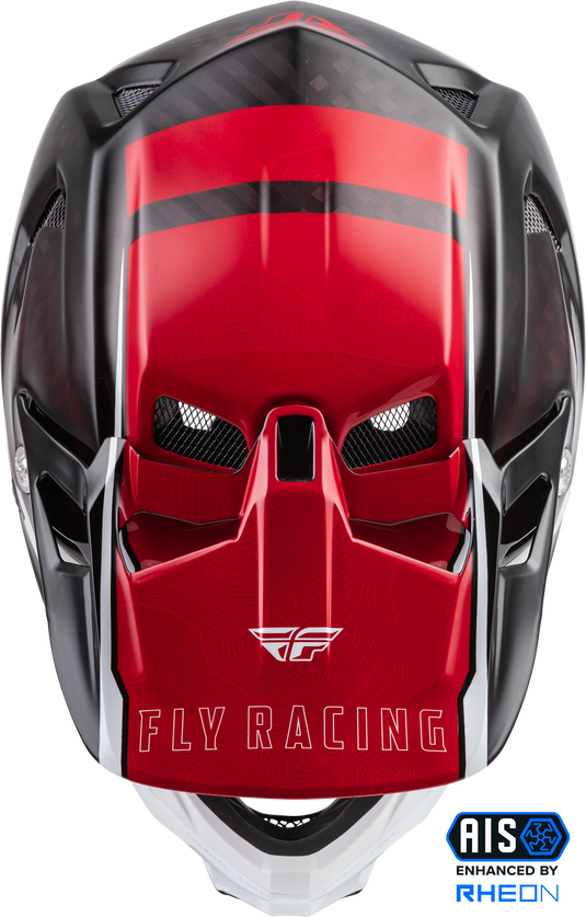 YOUTH WERX-R CARBON HELMET RED CARBON YL 73-9226YL image 3