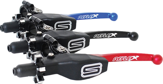 REFLEX CLUTCH LEVER W/ HOT START (BLACK) SA-106-BK image 1