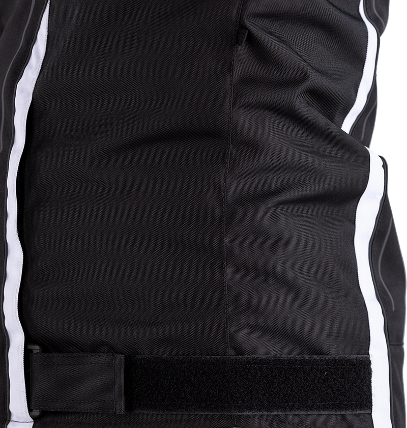Load image into Gallery viewer, S1 CE JACKET BLACK/BLACK/WHITE TEXTILE 4XL 102559WHI-52 image 7
