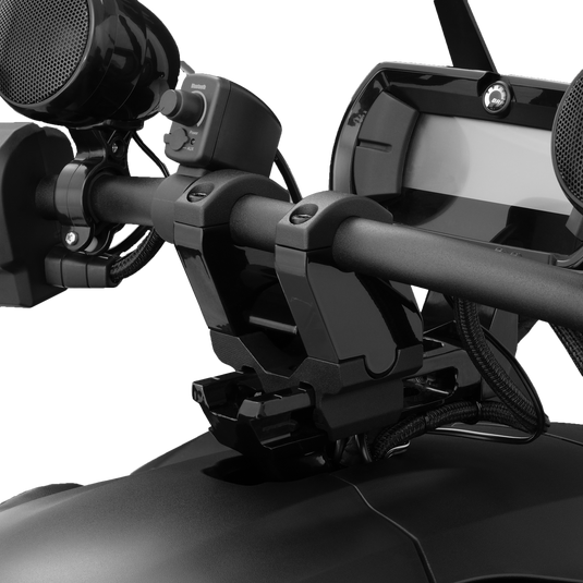 HANDLEBAR RISERS BLACK CAN 41-418 image 1