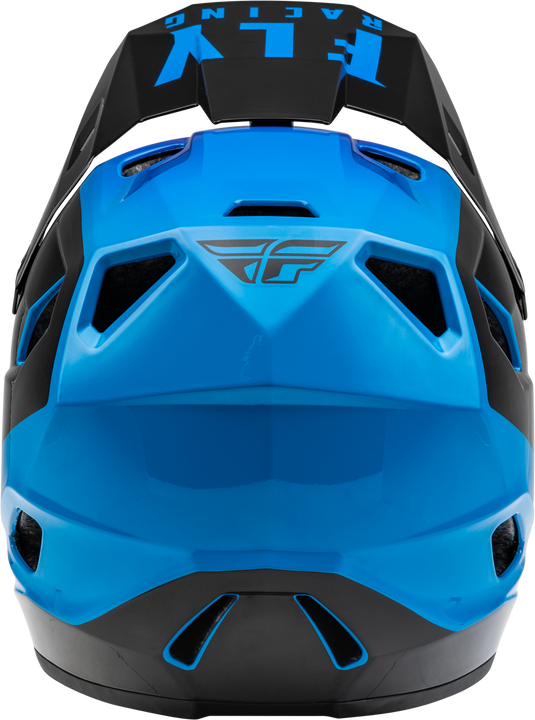 YOUTH RAYCE HELMET BLACK/BLUE YL 73-3600YL image 2