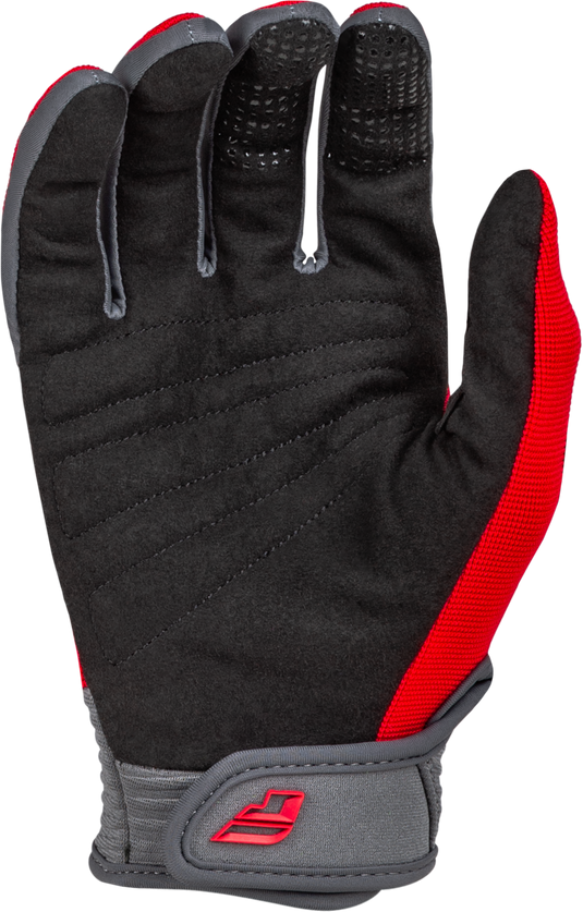 YOUTH F-16 GLOVES RED/CHARCOAL/WHITE Y2XS 377-913Y2XS image 2