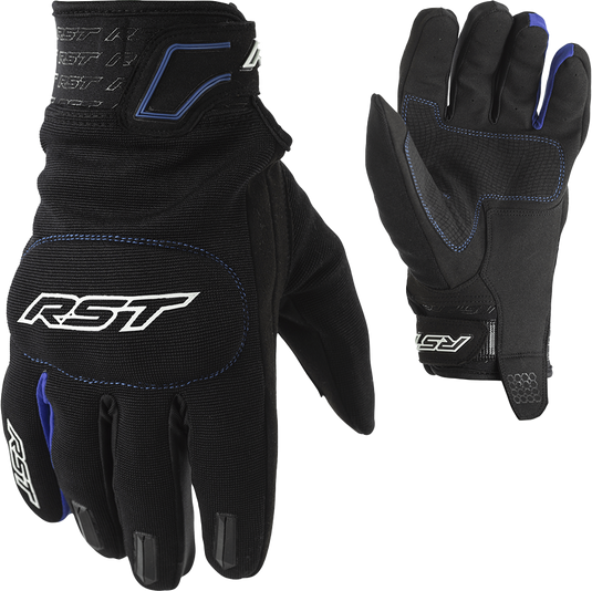 RIDER CE GLOVE BLACK/BLUE LG 102100BLU-10 image 1