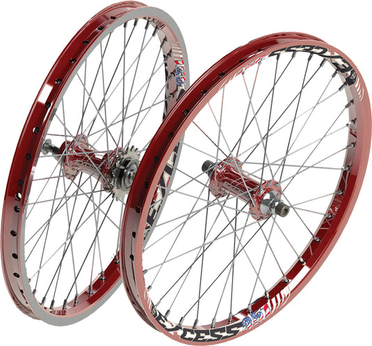 351 EXPERT WHEEL SET RED 20X1-3/8