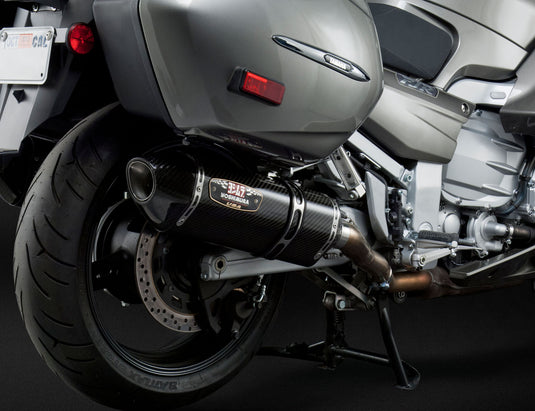 EXHAUST SIGNATURE R-77 SLIP-ON SS-CF-CF DUAL 13150E0220 image 6