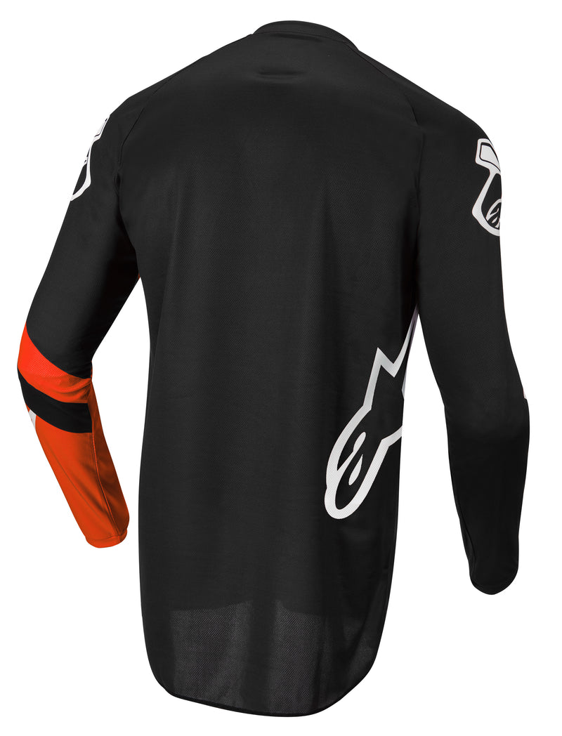 Load image into Gallery viewer, YOUTH RACER CHASER JERSEY BLACK/BRIGHT RED YL 3772422-1303-L image 2
