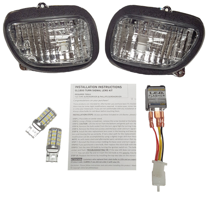 LED TURN SIGNAL KIT SMOKE G18TSK image 1