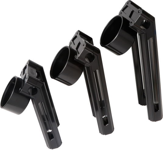 H/D BILLET SPEEDO MOUNT BLACK REQ HOFMANN RISERS HDB-1007B image 3