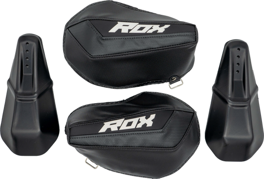 GEN '3 'FLEX-TEC 'HANDGUARDS BLACK/ WHITE FT3-HG-W image 2