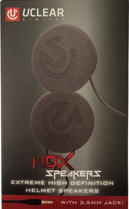 HDX HELMET SPEAKERS 47MM DIAMETER  3.5MM JACK 111045 image 1