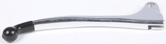 BRAKE LEVER SILVER W/ BLACK TIP 020-0162 image 1