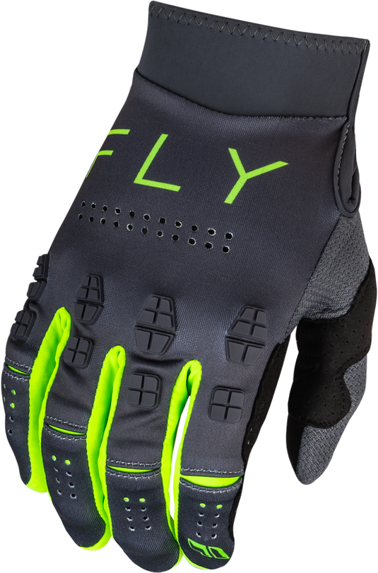 EVOLUTION DST GLOVES CHARCOAL/NEON GREEN SM 377-111S image 1