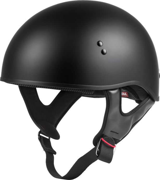 HH-45 HALF HELMET NAKED MATTE BLACK LG H145076 image 1