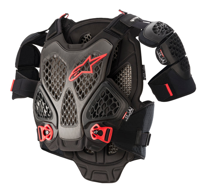 A-6 CHEST PROTECTOR BLACK/ANTHRACITE XL/2X 6700022-1036-XL/2XL image 1