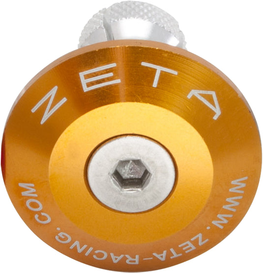 BAR END PLUG GOLD ZE48-7004 image 1