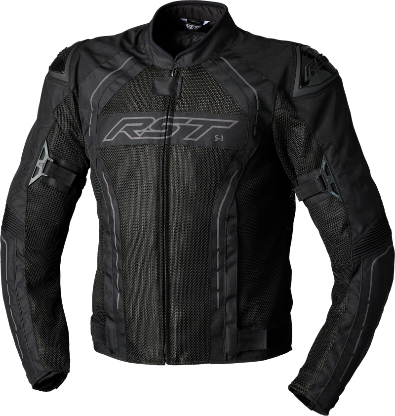 Load image into Gallery viewer, S1 MESH CE JACKET BLACK/BLACK  TEXTILE XL 103117BLK-46 image 1
