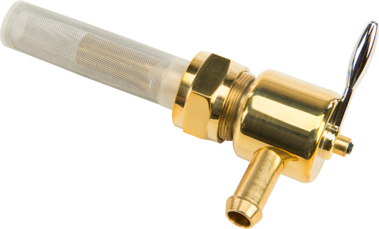 BRASS PETCOCK ROUND 22MM RIGHT SIDE POSITION 022681 image 1