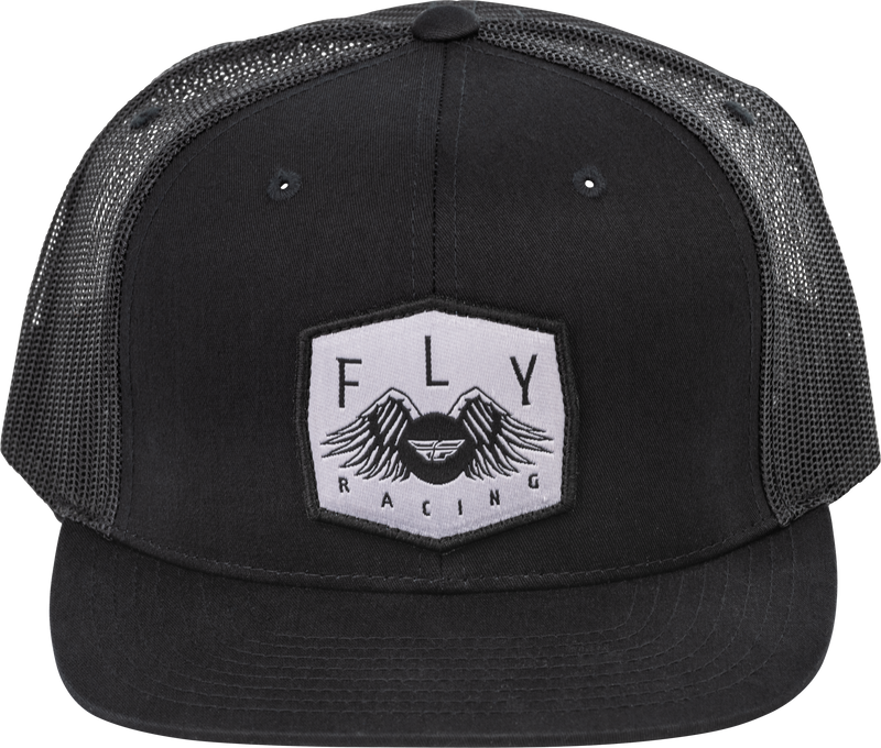 Load image into Gallery viewer, YOUTH FLY FREEDOM TRUCKER HAT BLACK 351-0064Y image 1
