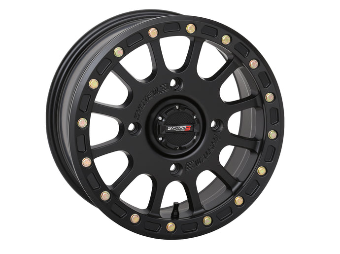 SB5 BL WHEEL 14X7 5+2 (+38MM) 4/137 MATTE BLACK 14S3-5537 image 1