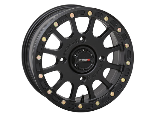 SB5 BL WHEEL 15X10 5+5 (-5MM) 4/156 MATTE BLACK 15S3-55561 image 1