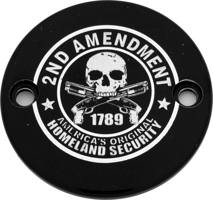 M8 TIMER COVER 2A BLACK PATR19-63BG image 1