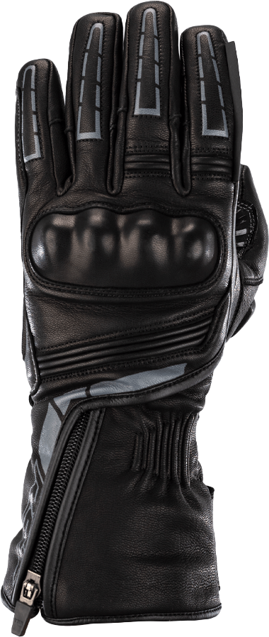 STORM 2 CE GLOVE BLACK WATERPROOF LEATHER LG 102680BLK-10 image 1